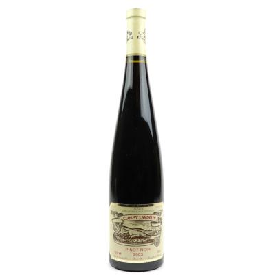 Mure Clos St Landelin Pinot Noir 2003 Alsace