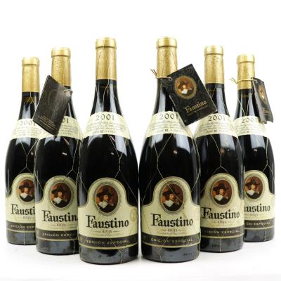 Faustino Edicion Especial 2001 Rioja Reserva 6x75cl