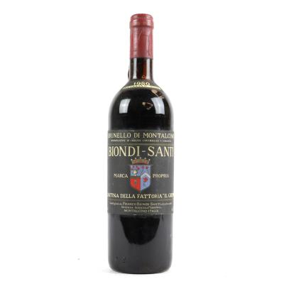 Biondi-Santi 1980 Brunello di Montalcino