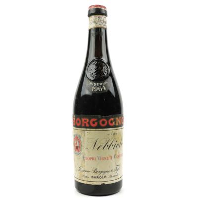 Borgogno Nebbiolo 1964 Piedmont Riserva