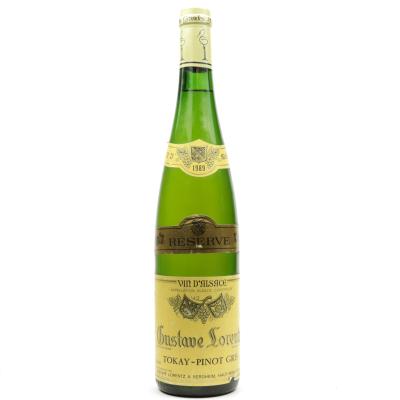 G.Lorentz Tokay-Pinot Gris Reserve 1989 Alsace