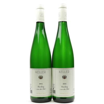 Keller Von Der Fels Riesling 2016 Rheinhessen 2x75cl