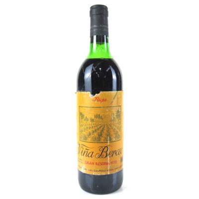 Viña Berceo 1973 Rioja Gran Reserva