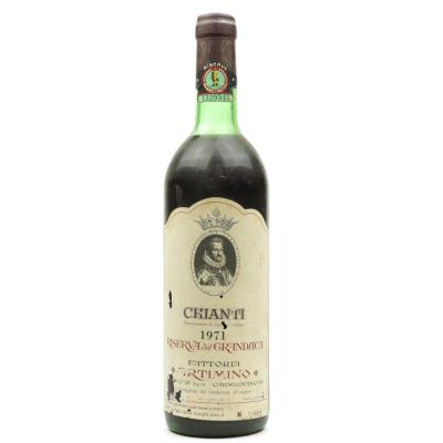 Artimino Riserva Del Granduca 1971 Chianti Riserva