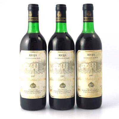 J.M.Entrena 1987 Rioja Crianza 3x70cl