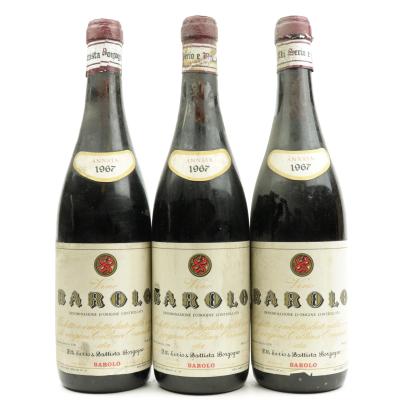 Serio & Battista 1967 Barolo 3x72cl