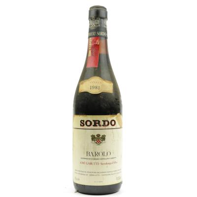 Sordo 1981 Barolo