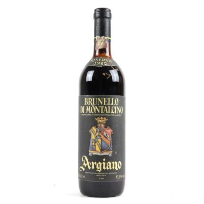 Argiano 1980 Brunello di Montalcino Riserva