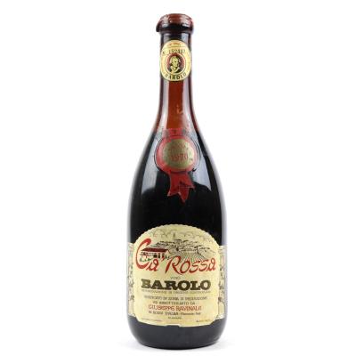 G.Ravinale Ca Rossa 1970 Barolo