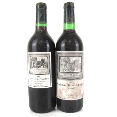 Berry Brothers & Rudd 1985 Bordeaux 2x70cl