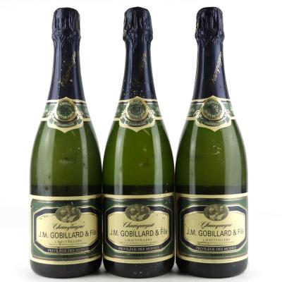 Gobillard Privilege Des Moines Brut NV Champagne 3x75cl