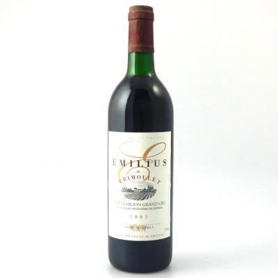 Emilius De Trimoulet 1993 St-Emilion