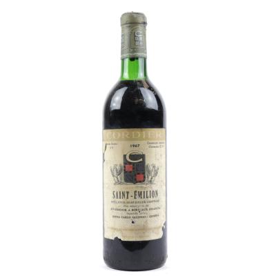 Cordier 1967 St-Emilion