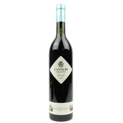 Marchesi Di Barolo Cannubi Valletta 1990 Barolo