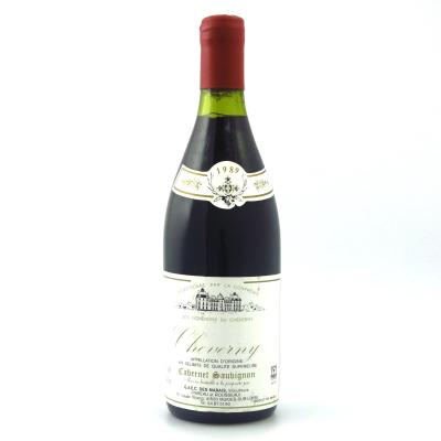 Marais Cabernet Sauvignon 1989 Cheverny