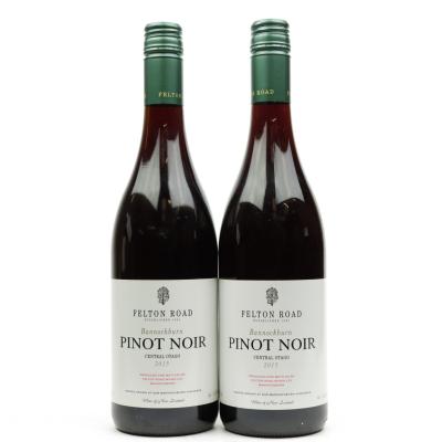 Felton Road Pinot Noir 2015 Central Otago 2x75cl