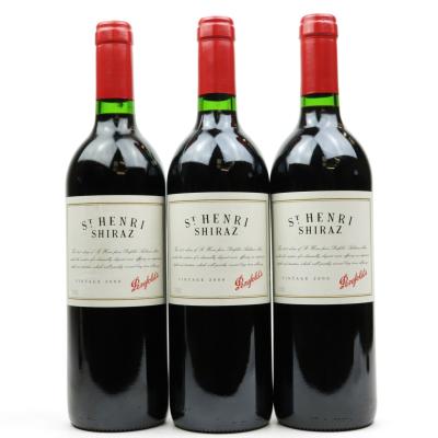 Penfolds St Henri Shiraz 2000 South Australia 3x75cl