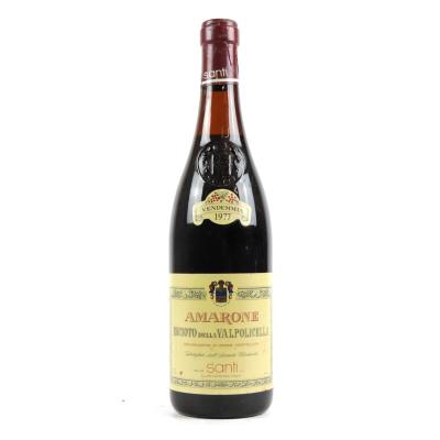 Santi Recioto Della Valpolicella 1977 Verona