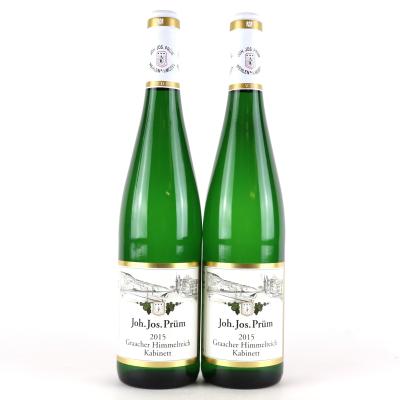 J.J.Prüm Graacher Himmelreich Riesling 2015 Mosel 2x75cl