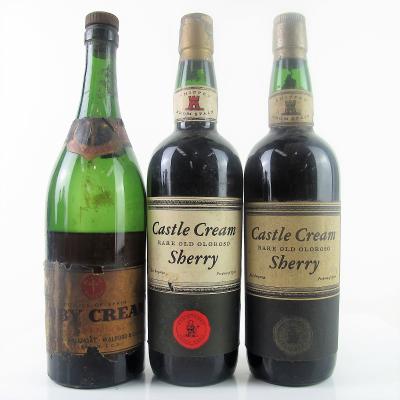 Various Old Cream Sherry 3x75cl