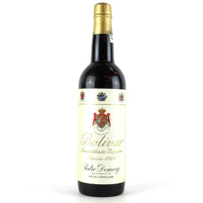 Pedro Domecq Bolivar 1824 Amontillado Sherry