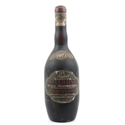 Montresor Recioto Della Valpolicella 1971 Verona