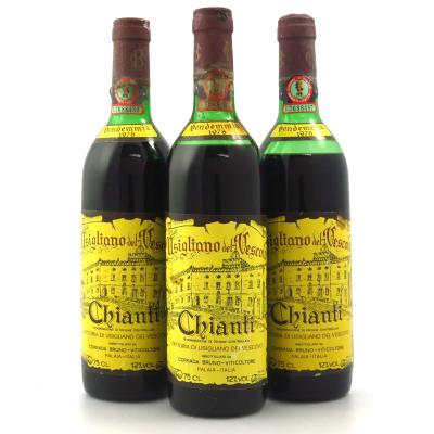 Usigliano Del Vescovo 1978 Chianti 3x75cl