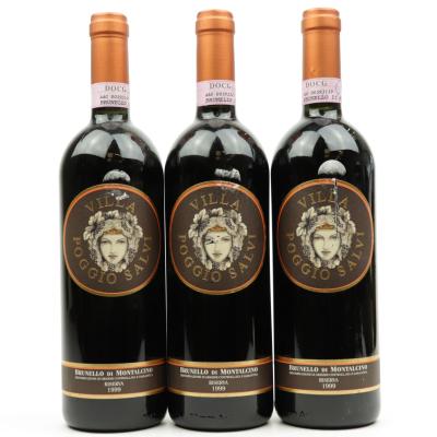 Villa Poggio Salvi 1999 Brunello di Montalcino Riserva 3x75cl