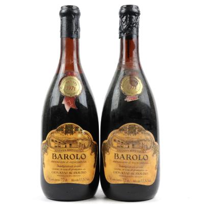 Poderi Scanavino 1971 Barolo 2x72cl