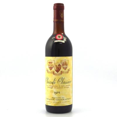 Castellina Gaiole Radda 1974 Chianti Classico