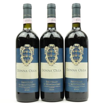 Donna Olga 2001 Brunello di Montalcino 3x75cl