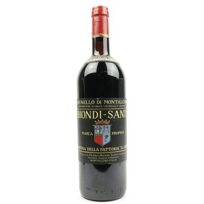 Biondi-Santi 1983 Brunello di Montalcino Riserva