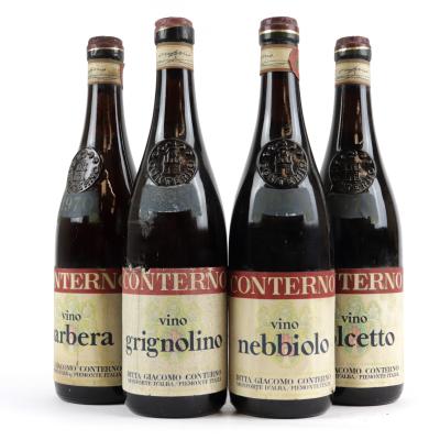 Conterno Selection 1970 & 1971 Piedmont 4x72cl