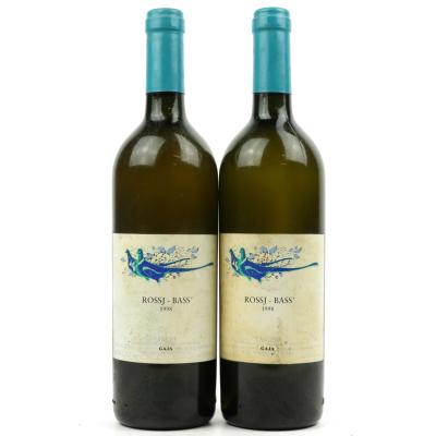 Gaja Rossj-Bass 1998 Langhe 2x75cl