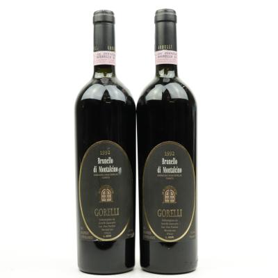 Gorelli 1992 Brunello di Montalcino 2x75cl