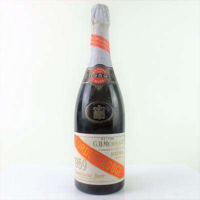 Mumm Cordon Rouge 1959 Vintage Champagne