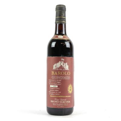 B.Giacosa 1967 Barolo Riserva Speciale