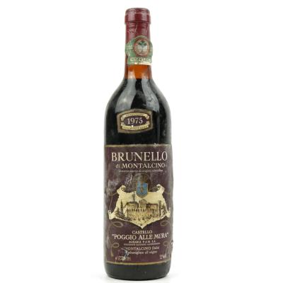 Castello Poggio Alle Mura 1975 Brunello di Montalcino