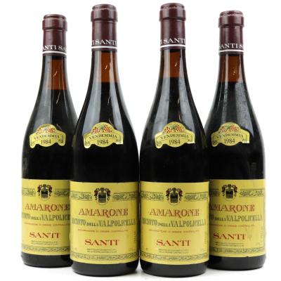 Santi Recioto Della Valpolicella 1984 Verona 4x75cl