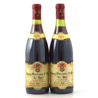 B.Roy \"Le Val\" 1974 Auxey-Duresses 1er-Cru 2x73cl