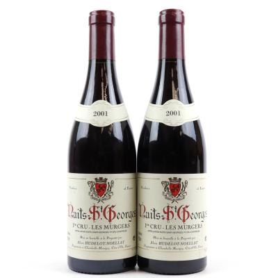 A.Hudelot-Noellat Les Murgers 2001 Nuits-St-Georges 1er-Cru 2x75cl