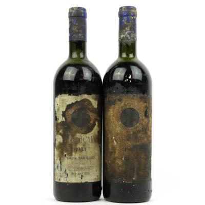 Tenuta San Guido Sassicaia 1983 Tuscany 2x75cl