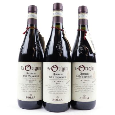 Bolla Origini 2012 Amarone Classico Riserva 3x75cl