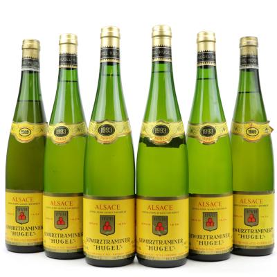 Hugel Gewurztraminer 1989 & 1993 Alsace 6x75cl