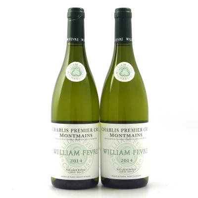 W.Fevre \"Montmains\" 2014 Chablis Premier-Cru 2x75cl