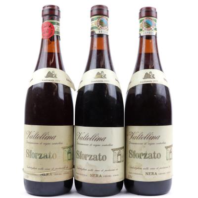 Nera Sforzato 1977 Valtellina 3x75cl