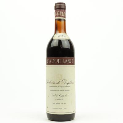 Cappellano Dolcetto 1978 Dogliani