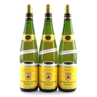 Hugel Gewurztraminer Selection-De-Grains-Noble 1999 Alsace 3x75cl