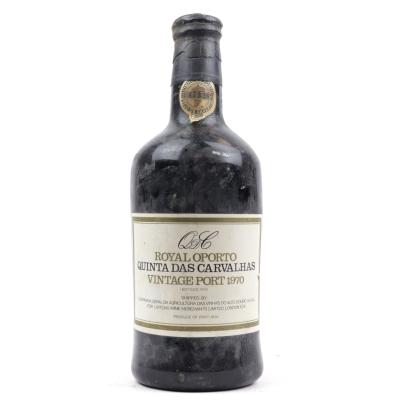 Royal Oporto Quinta Das Carvalhas 1970 Vintage Port