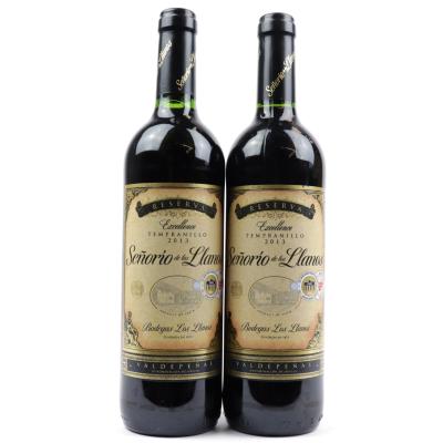 Senorio De Los Llanos 2013 Valdepenas Reserva 2x75cl